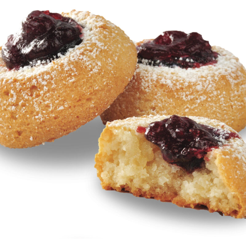 Raspberry Amaretti