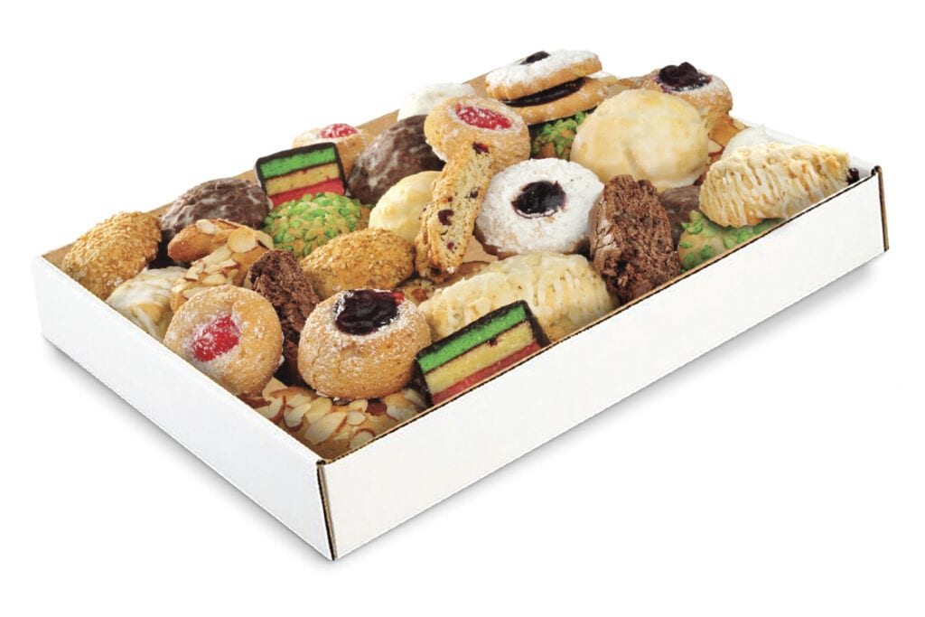 Assorted cookie tray