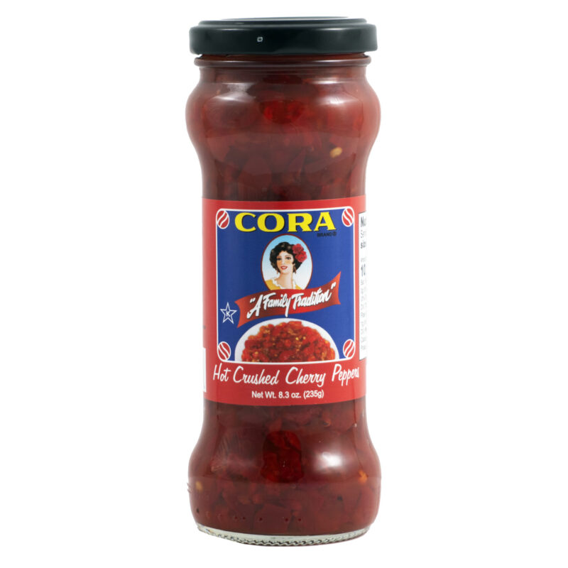 Crushed Hot Cherry peppers