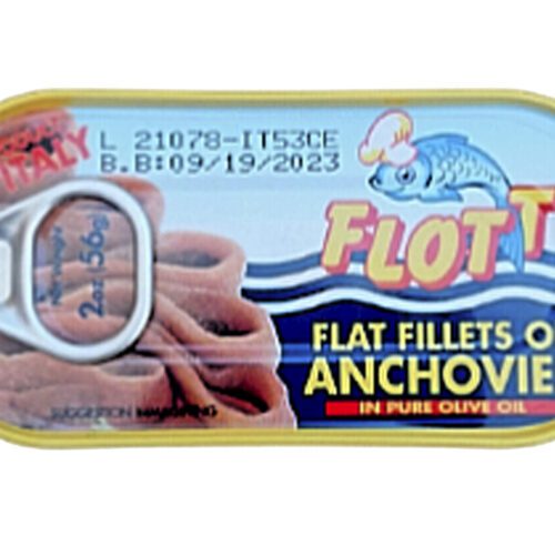 Anchovy flat in Olive Oil