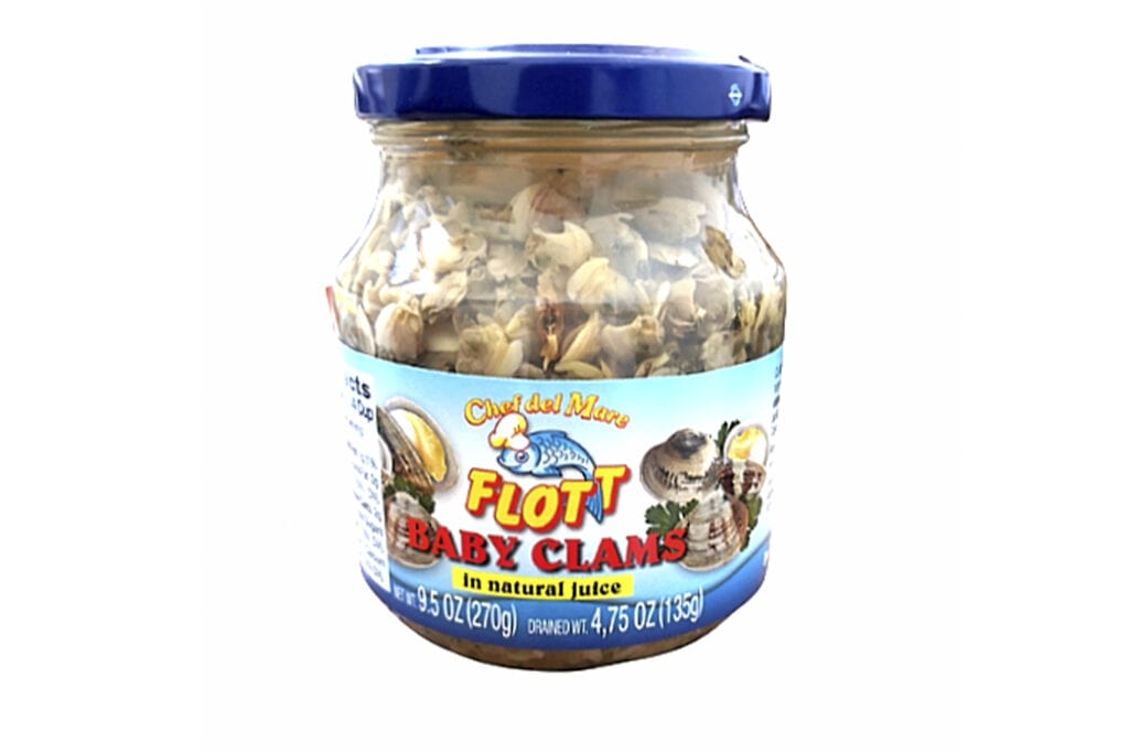 clam baby water