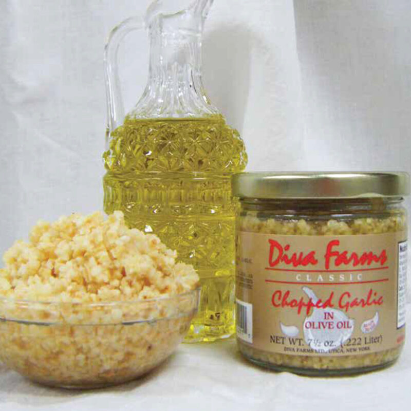 garlic in olive oil