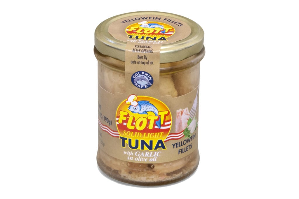 Tuna with garlic